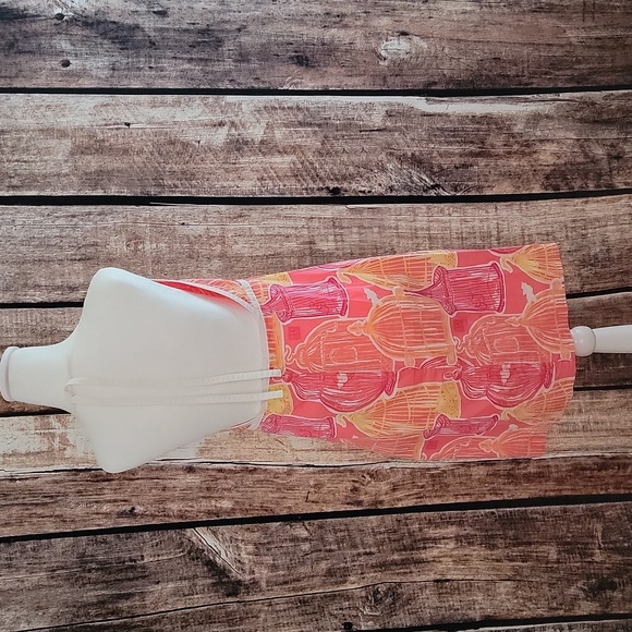 Lilly Pulitzer Size 8 Glow-in-the-dark Bird Cage Dress - Picture 4 of 7